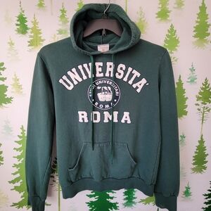 Green Università Roma  Hoodie Sweater